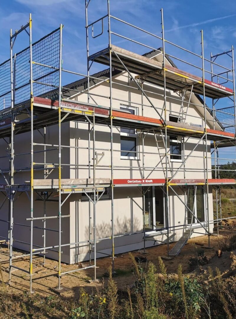 Neubau eines Einfamilienhauses in Schleswig-Holstein